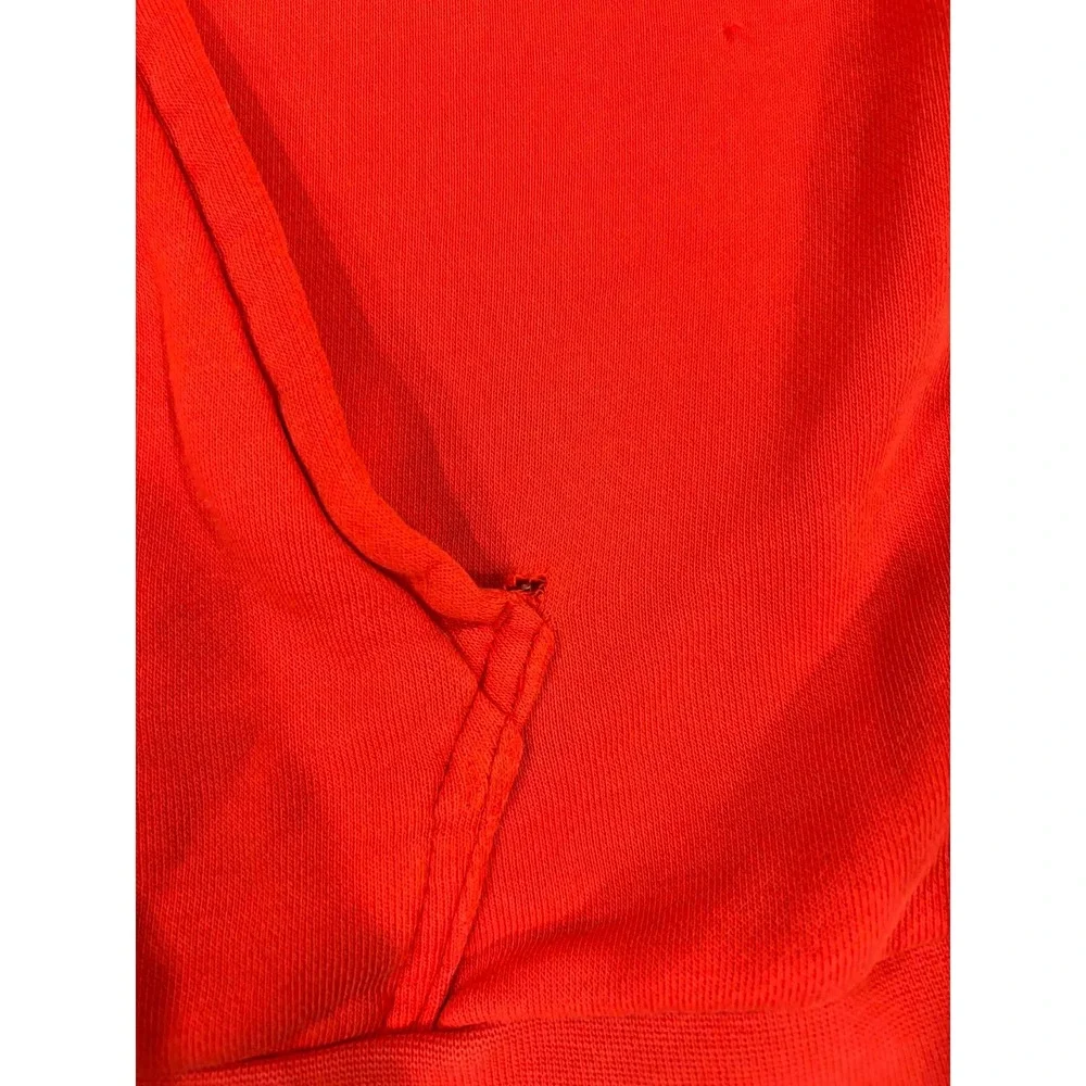 Adidas Salmon Red‎ Hoodie Pullover Logo Graphic Sportswear Athletic Size M